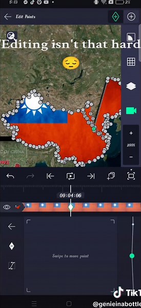Creative Country Animation Edits Using Alight Motion