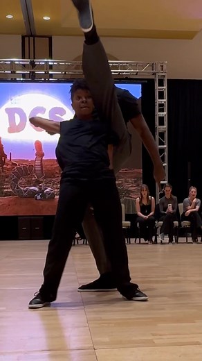 Improv West Coast Swing with Random Partner and Song