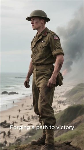 WWII Army Ranger's Unyielding Courage on D-Day 🇺🇸💀🦅