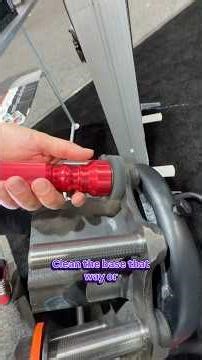 Cleaning Studs & Hubs like a pro 🔧💥 Counteract Wheel Pro in action at SEMA!