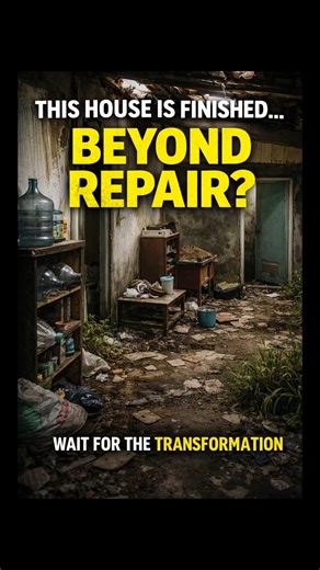 From ruins to renewed ✨ #Renovation #BeforeAfter #Transformation #Timelapse