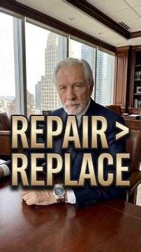 Old Money Rule: Repair, Don’t Replace