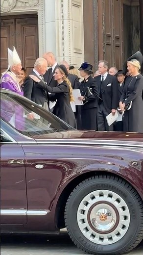 WATCH: Princess Kate kisses King Charles on the cheek | HELLO!