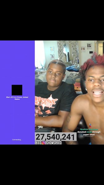 Speed ended the stream with the worst and unexpected video chat he had on the Monkey app 🌚 @IShowSpeed #ishowspeed #ishowspeedclipz #ishowspeedlive #ishowspeedclips #monkey #monkeyapp #monkeyapptrolling #fyp #fypシ #viral