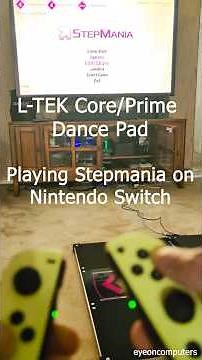 L-TEK Core/Prime Dance Pad - Play Stepmania On Switch