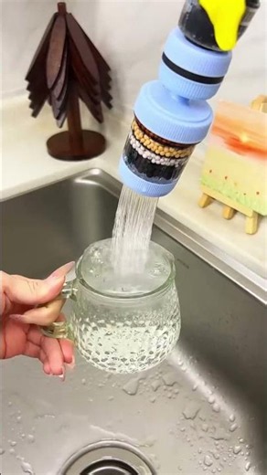 Product Link in Bio ( # 3308 ) ✅ Pure Flow Full Rotating Universal Faucet Purifier Head