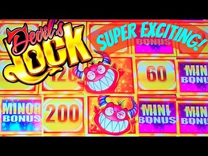 💥New Slot! ⭐DEVILS LOCK⭐ Exciting FREE SPINS! lots of Retriggers!💥