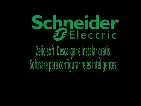 Zelio Soft. Descargar e instalar gratis. Software para configurar relés inteligentes.
