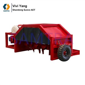 [Hot Item] Tractor Towable Chicken Manure Compost Turner/ Compost Mixer Turner
