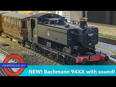 Bachmann NEW 94XX Pannier tank - review & dcc sound/stay alive fitting guide