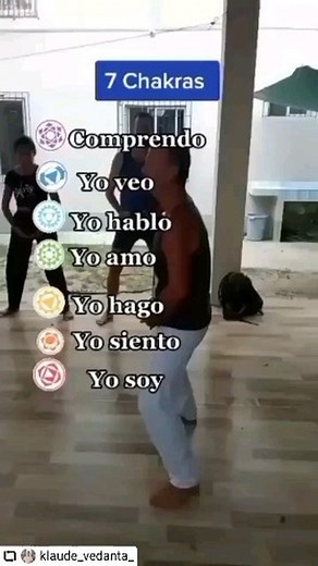 5.2K views · 158 reactions | #Repost @klaude_vedanta_ with @let.repost • • • • • • Aprender a alinear los 7 Chakras 7 emociones.#videotutorial #7chakras #7chacras #tiktokeremocional #chacras #chakras #coachingemocional #yosoy #yosiento #yohago #yoamo #yoveo #comprendo | El Viaje con Klaude Vedanta | Facebook
