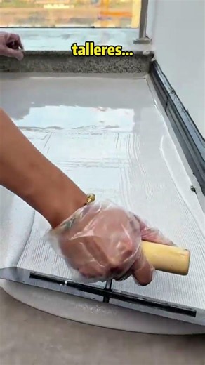 Versatile for any setting, easy-to-install flooring material that blends in.#fyp #epoxy