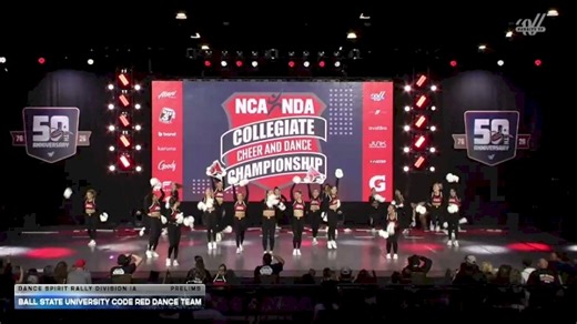 Ball State University Code Red Dance Team [2026 Dance Spirit Rally Division IA Prelims] 2026 NCA & NDA College National Championship