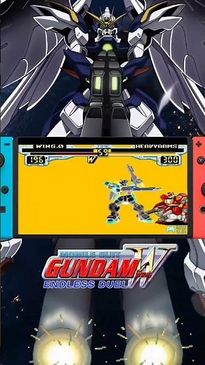 Wing Zero Gundam Wing Endless Duel - Nintendo Switch Gameplay
