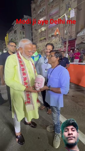 #delhi me Aya Modi ji
