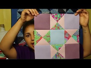 How to make an Ohio Star Block- Block#11 of 12- Video Quilt Along