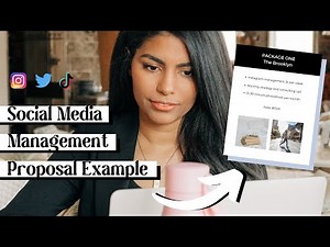 Social Media Management Proposal: What to Include
