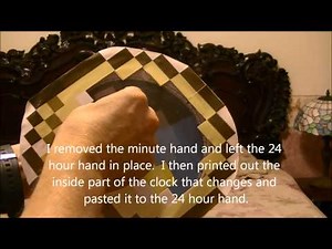 How to make a real Minecraft clock