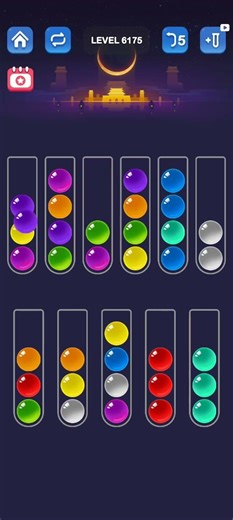 Ball Sort Puzzle Level 6175