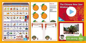 Chinese New Year Wishing Tree Resource Pack