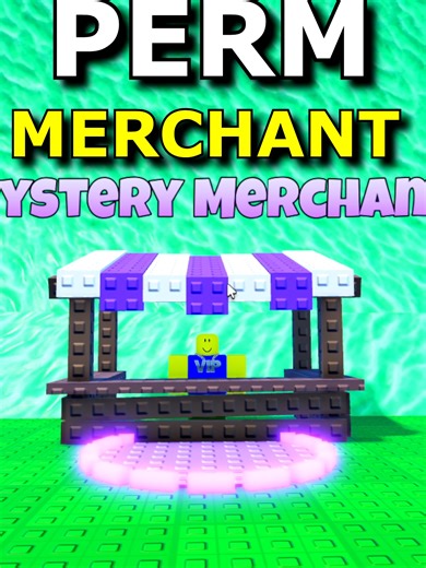 Permanment Merchant in Escape Tsunami Roblox