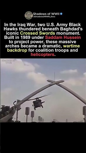 Black Hawks Over Baghdad’s Crossed Swords