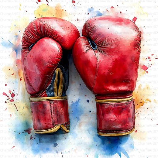 Boxing Gloves Clipart Bundle: Fighting Illustrations (digital Download, JPG Format) - Etsy