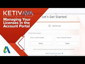 Managing Your Licenses in the Account Portal | Autodesk Virtual Academy