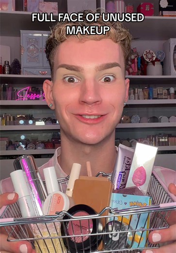 Picking a full face of makeup Ive never touched before! #makeupcollection #makeupchallenge #makeup #viralmakeup #beauty