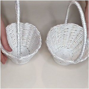 Easy DIY rope baskets 😍 By: @Alesya Gor | MetDaan DIY