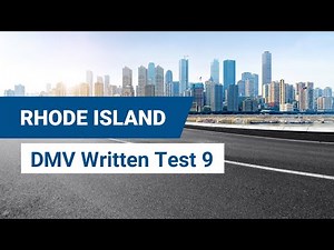 2024 Rhode Island DMV Written Test #9