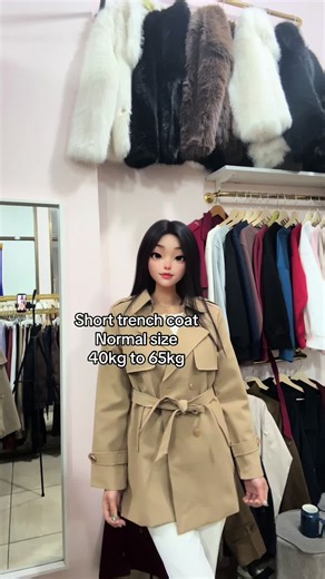 Stylish Short Trench Coats for Women