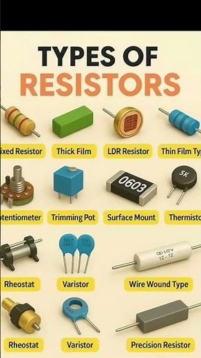 Types of resistors