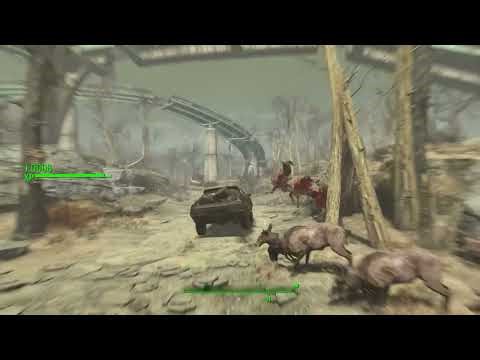 Fallout 4 - DOTC Havok Physics Vehicles - Goofing with a new suspension setup again.