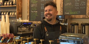 Coffee Lodge holds grand opening in Gateway Mall