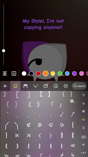 my little oc #emojicat #emoji