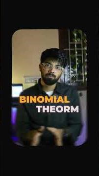 🚨 JEE 2026 Alert: Don't skip this Binomial Theorem Hack! 🚨