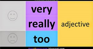 INTENSIFIERS 1: REALLY, VERY, TOO