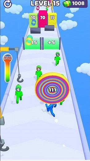 Layer Man Run Lvl.15 - Multiplying Layers To 999 🔥 #shorts #games #layerrunner #gameshorts