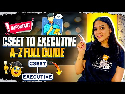CS EXECUTIVE complete guide 2026 | Books, Coaching, Strategy | CSEET to Executive | Neha Patel