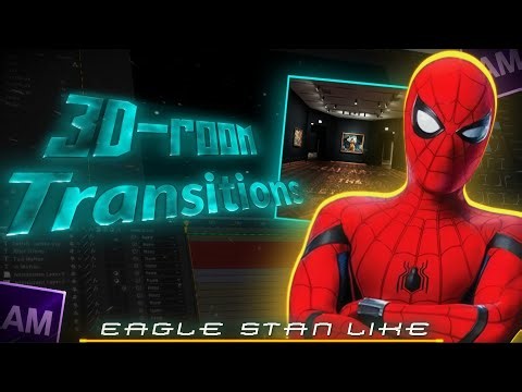 ‪@Eagle_Stan16‬ Like 3D Room Transition 🔥 | Alight Motion | ( Free Preset ).