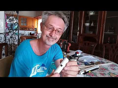 How to make a PVC whistle or fipple flute