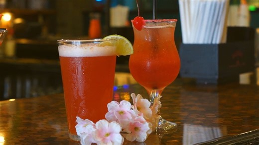 Downtown Macon restaurants celebrate Cherry Blossom with pink foods, drinks