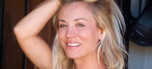 Kaley Cuoco In Tiny Gym Shorts Is 'Heavily Meditated'