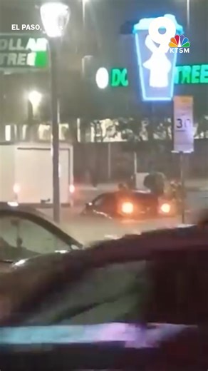 215K views · 1.5K reactions | El Paso Fire is reporting multiple vehicles stalled in floodwaters in Kern Place, Westside and Eastside near Rojas. Some motoritsts needed to "self-extricate" and get themselves out of their vehicles, the Fire Department said. Video courtesy of Chris Amador. More: https://www.ktsm.com/?utm_medium=social&utm_source=facebook_KTSM_9_News | KTSM 9 News | Facebook