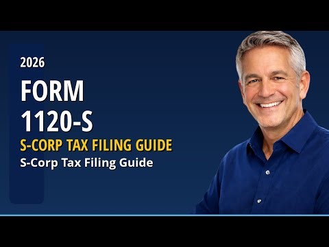How To File S-Corp Business Taxes: Form 1120-S Complete Guide (2026)