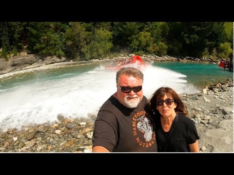 New Zealand on a Harley Davidson-Scared Stiff in Queenstown