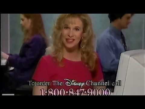 Disney Channel (Spring Preview) commercial break (March 6th, 1995) (60fps) [TBC Enhanced]