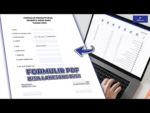 CANGGIH! Cara Membuat FORM PDF Yang Bisa Langsung Diisi dengan PDF Element MANTAP