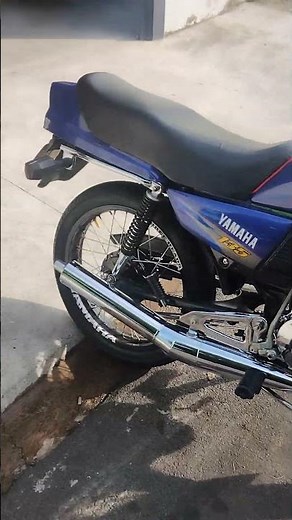 Yamaha RD 135 escapamento tr porcina média baixa #2strokelife #2tempos